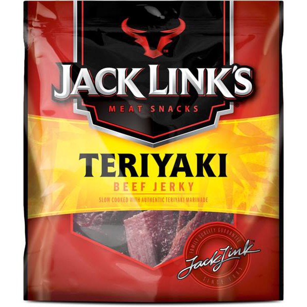 KHÔ BÒ MỸ JACK LINK MEAT SNACKS PEPPERED BEEF JERKY