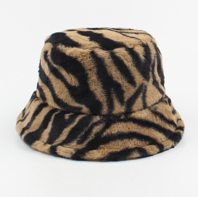 Mũ Lông Bucket Retro Hàn Quốc Mềm Mại Siêu cute