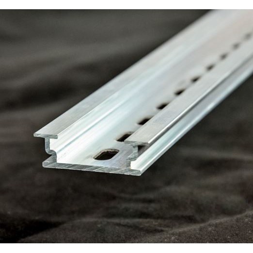 Thanh ray cài aptomat dài 1m dày 1mm- Loại tốt