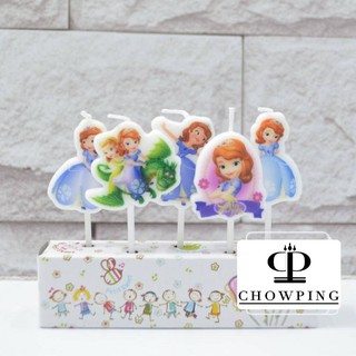 Nến sinh nhật hình nhân vật Sofia