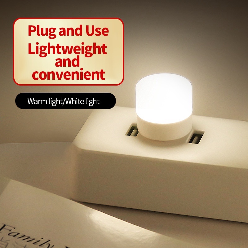 Đèn LED Đọc Sách Sạc USB Hình Vuông Tiết Kiệm Năng Lượng Bảo Vệ Mắt