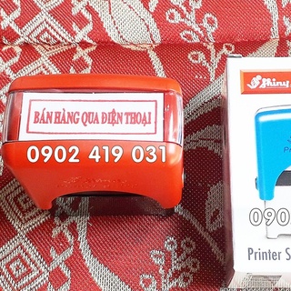 Con Dấu Bán Hàng Qua Điện Thoại [ Shiny S-222 ]