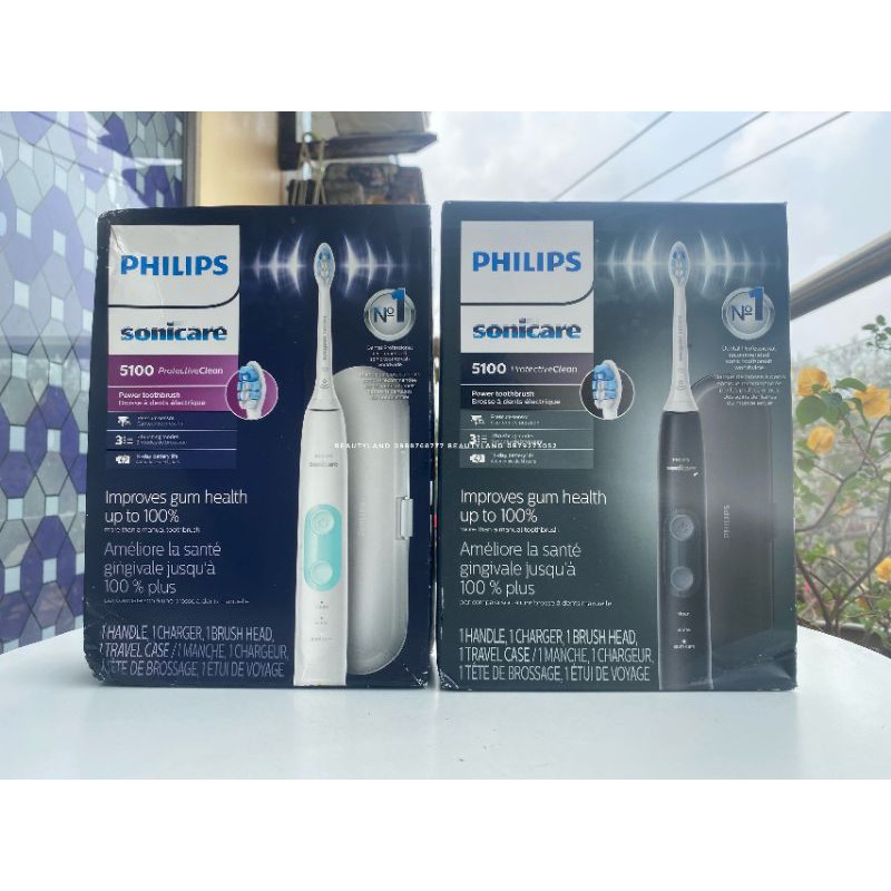 Bàn chải điện Philips Sonicare ProtectiveClean 5100 Gum Health HX6857/11