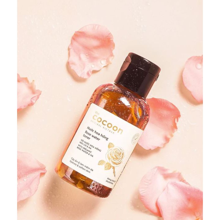 Nước Hoa Hồng Cấp Ẩm Làm Mềm Da Từ Nước Hoa Hồng Hữu Cơ The Cocoon Rose Water Toner 140ml | BigBuy360 - bigbuy360.vn