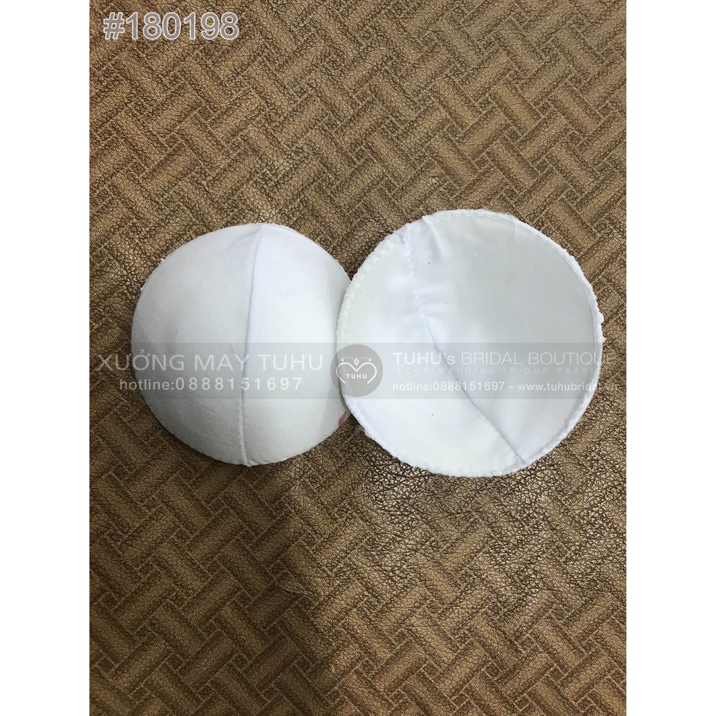 Mút độn ngực loại tốt Chaang May miếng độn ngực nâng ngực to tròn phụ kiện áo dài cô dâu cưới tin dùng