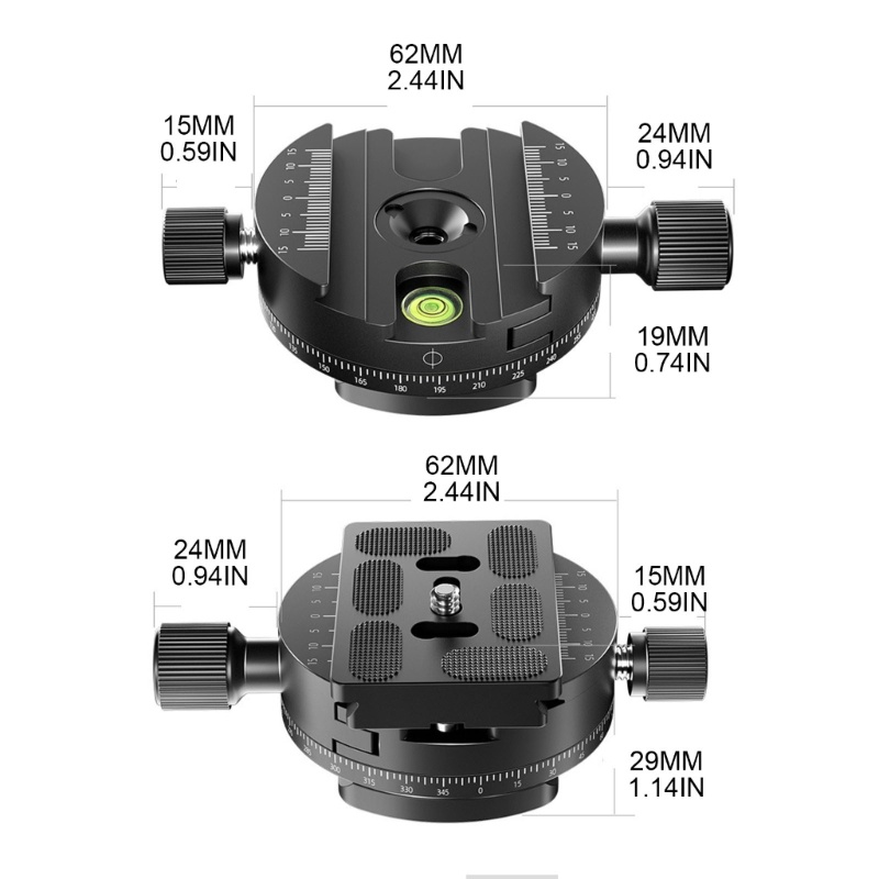 Bộ Chuyển Đổi Gậy Ba Chân Dslr 360 Toàn Cảnh Cho Máy Ảnh