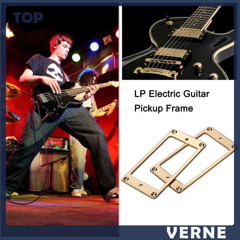 Bộ 2 Khung Pickup Phẳng Cho Đàn Guitar Điện VERNE