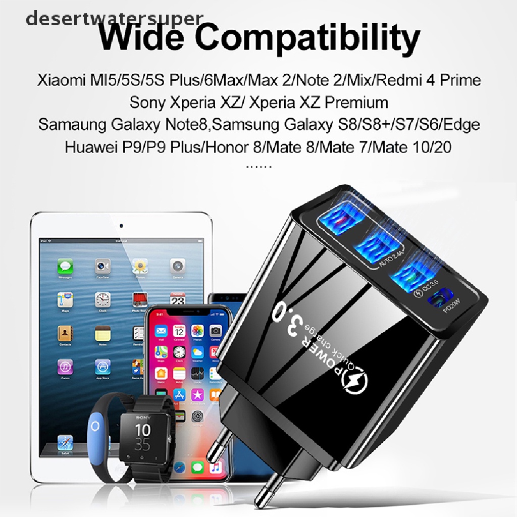 DSVN 3.0 PD USB Charger 20W USB Type C Fast Charger Mobile Phone Charge Chargers .