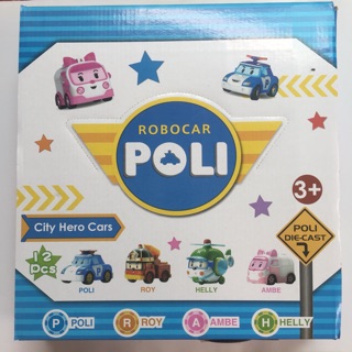 Bộ 4 xe ROBOCar (PoLi, Roy, Ampe, Helly)