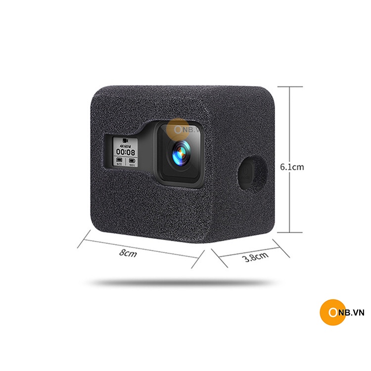 Gopro 8 7 6 5 Mút Xốp Lọc Gió Thu Âm