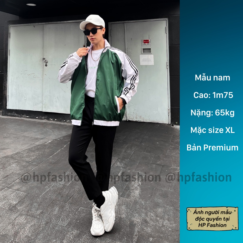 Áo khoác bóng chày ❤️ Áo bomber form rộng vải dù thời trang Hàn Quốc chống nắng dáng Unisex nam nữ D08