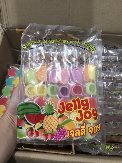 Gói 12 cây Kẹo Dẻo Jelly Joy Thái Lan