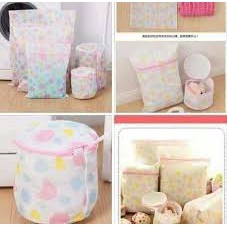 Set túi giặt hoa 5 chi tiết