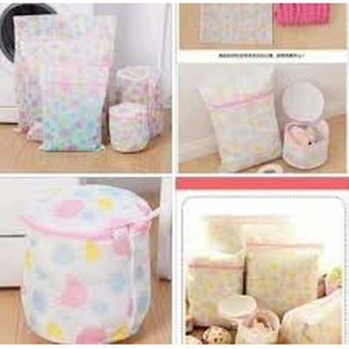 Set túi giặt hoa 5 chi tiết