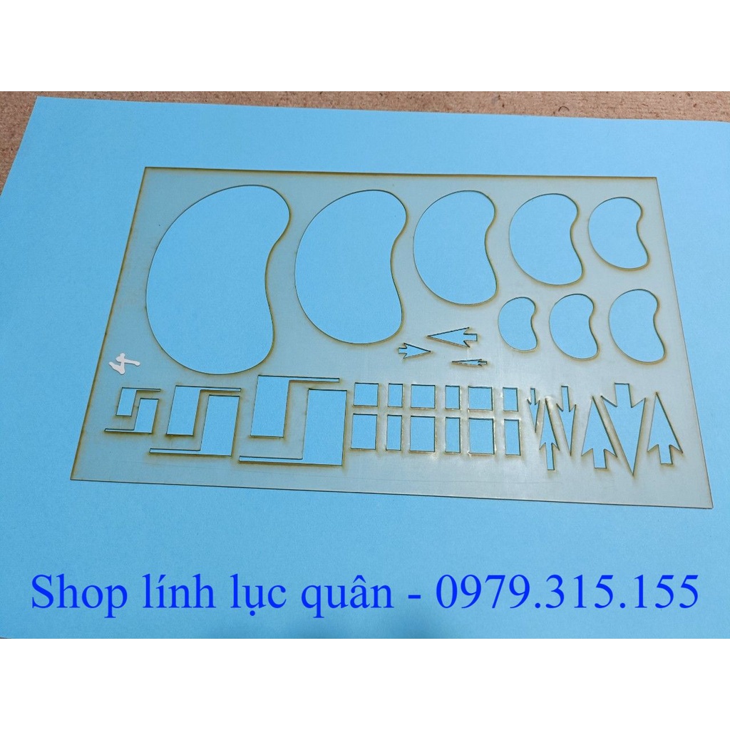 Thước chỉ huy tham mưu mẫu 4