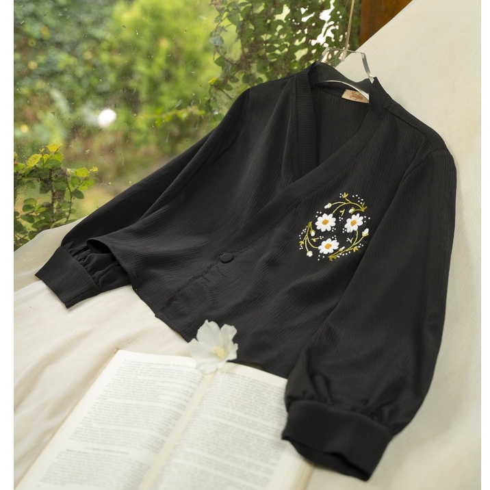 Áo hanbok thêu hoa cúc hangkao closet T.AHC đủ màu Freesize
