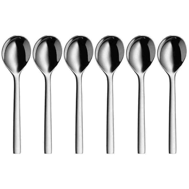 SET 6 THÌA WMF NOUVA - CAO CẤP - INOX đúc nguyên khối tuyệt đẹp - BỀN ĐẸP- SÁNG BÓNG với thời gian