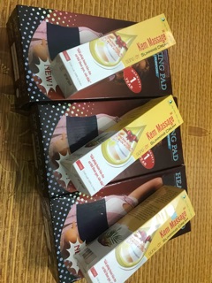 COMBO BỘ ĐAI QUẤN NÓNG HEATING PAD+KEM TAN MỠ
