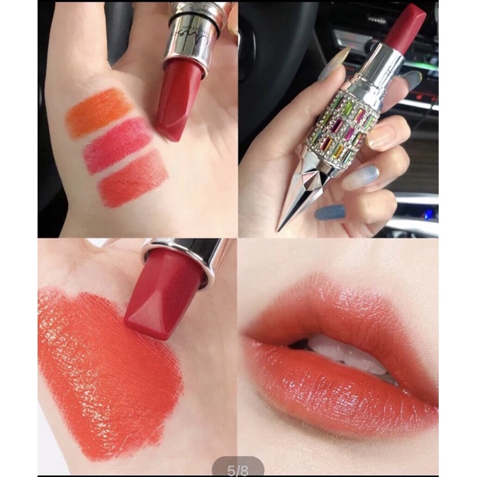 Son 3 màu siêu lỳ chống trôi nước