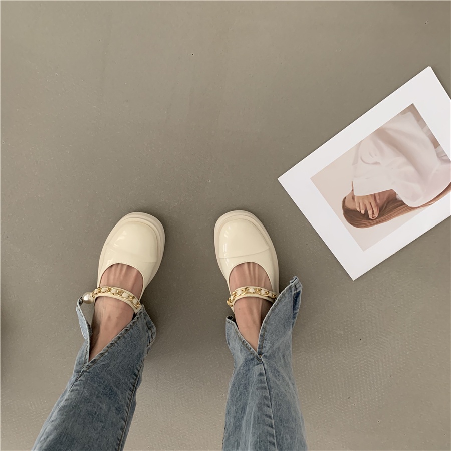 Giày IELGY bít mũi đế dày xinh xắn thời trang dành cho nữ