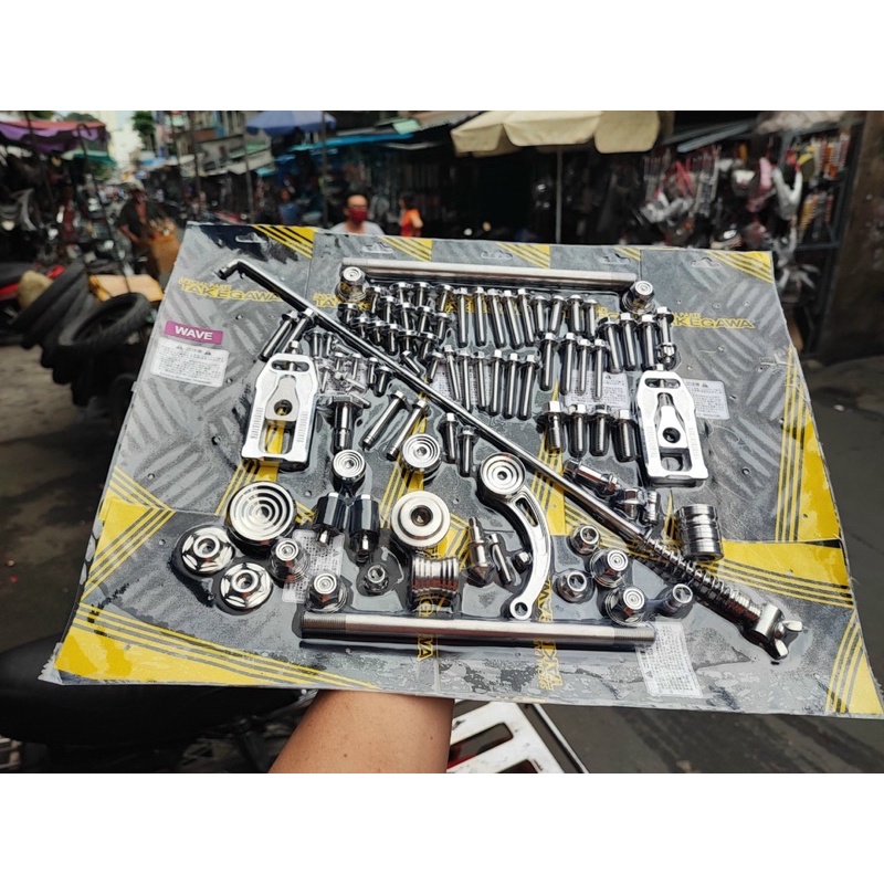 Full bộ ốc xe wave lớn salaya