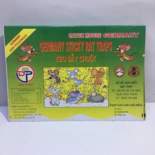 Keo Dính Chuột Cao Cấp Germany Sticky Rat Traps