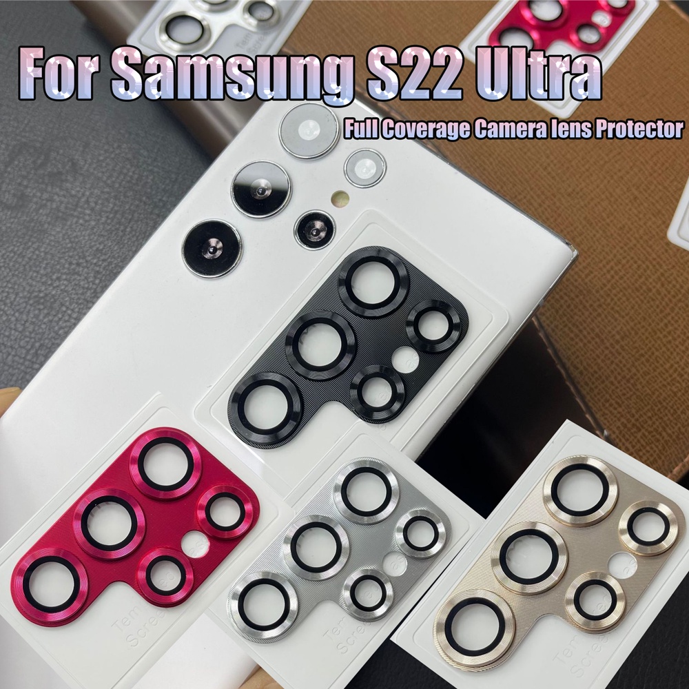 Miếng Dán Cường Lực Bảo Vệ Camera Toàn Diện Cho Samsung Galaxy S22 Ultra S22Ultra