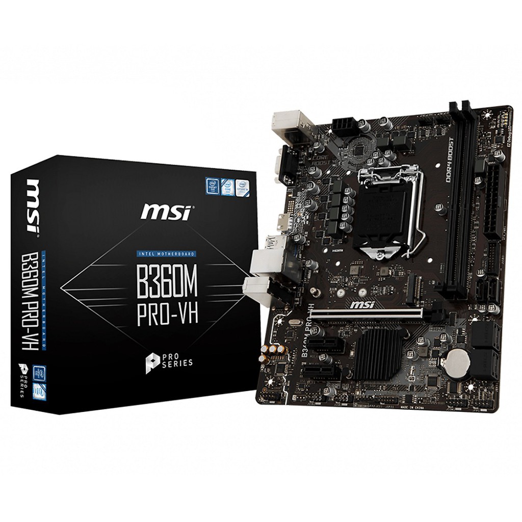 Bo Mạch Chủ Mainboard MSI B360M Pro-VH