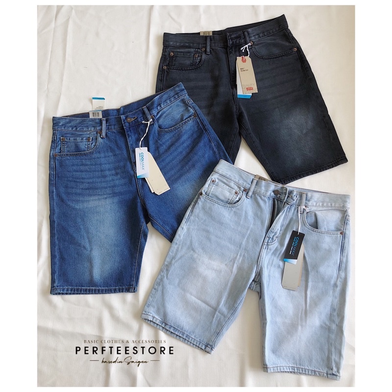 Quần lửng Levi Jean thun co dãn • form rộng dành cho nam |PERFTEE| [ʜı̀ɴʜ&ᴄʟɪᴘ ᴛʜᴀ̣̂ᴛ]