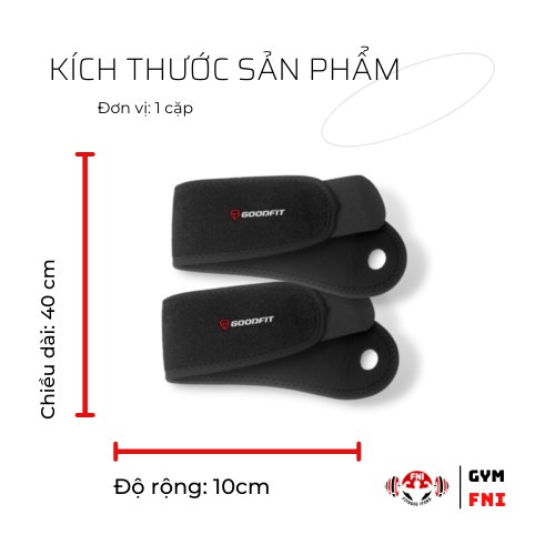 Phụ Kiện Tập Gym, Băng Quấn Bảo Vệ Cổ Tay Tập Gym GOODFIT GF302W