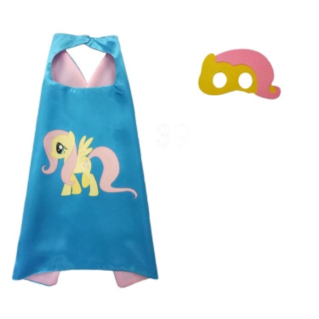 Áo choàng Pony kèm mặt nạ