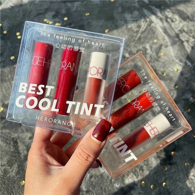 SET SON KEM LÌ HERORANGE BEST COOL & WARM TINT | BigBuy360 - bigbuy360.vn