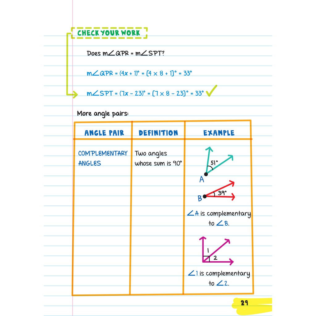 [Mã BMBAU50 giảm 7% đơn 99K] Sách Everything you need to ace Geometry, Sổ tay hình học - Á Châu Books ( lớp 8 - lớp 12 )