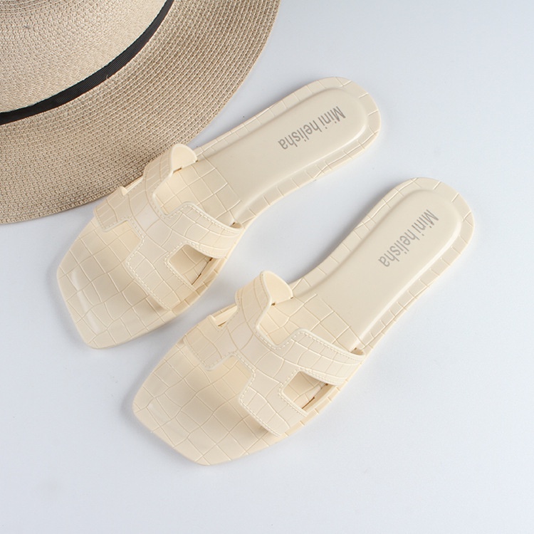 Dép lê nữ - HM nhiều màu 𝐑𝐄̉ 𝐕𝐎̂ Đ𝐈̣𝐂𝐇 - cam - be - trắng - xanh ngọc - xanh dương- xanh lục - nâu da bòi