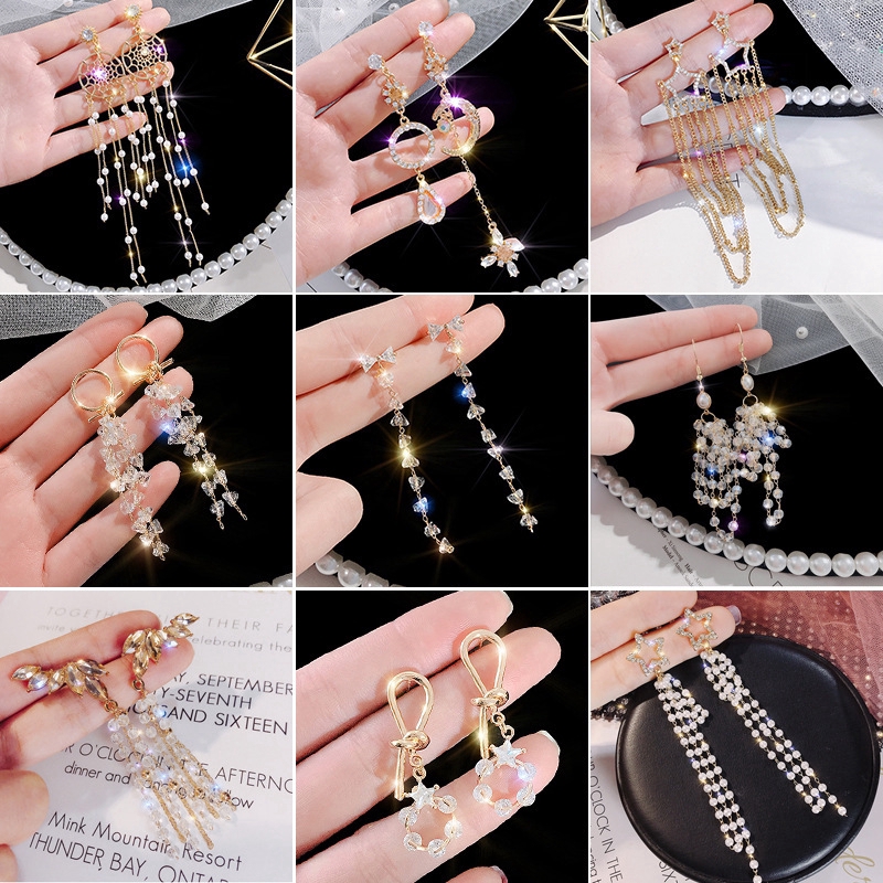 Fashionable Pearl Earrings for Women S925