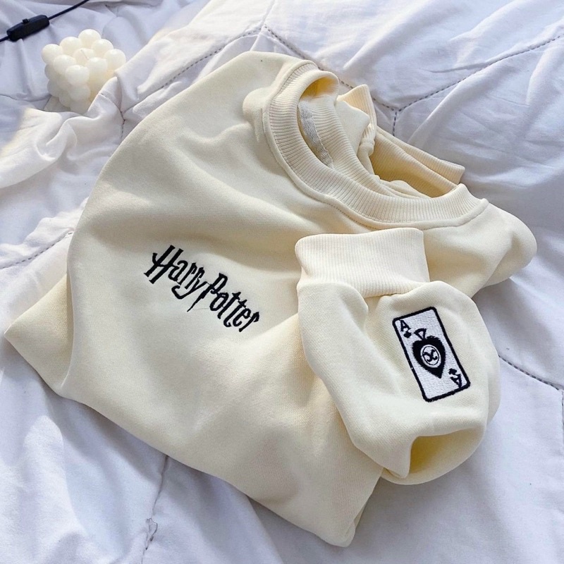 Áo Sweater In Chữ Harry Potter Nam Nữ Như Hình KSS301 FREESHIP ĐƠN TỪ 99K