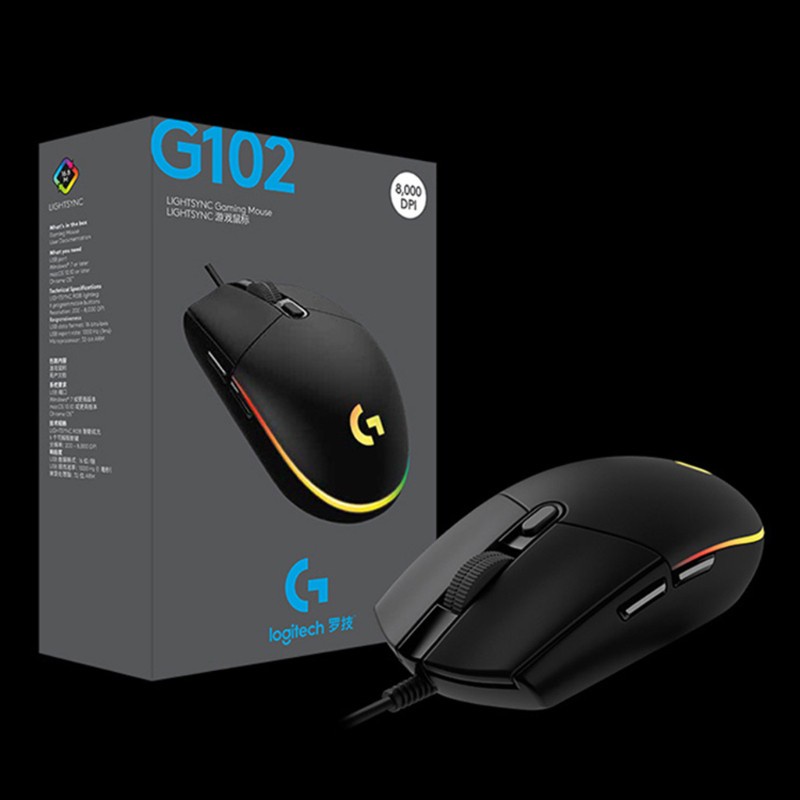 Chuột Quang Gaming Alli G102 Có Dây 8000dpi