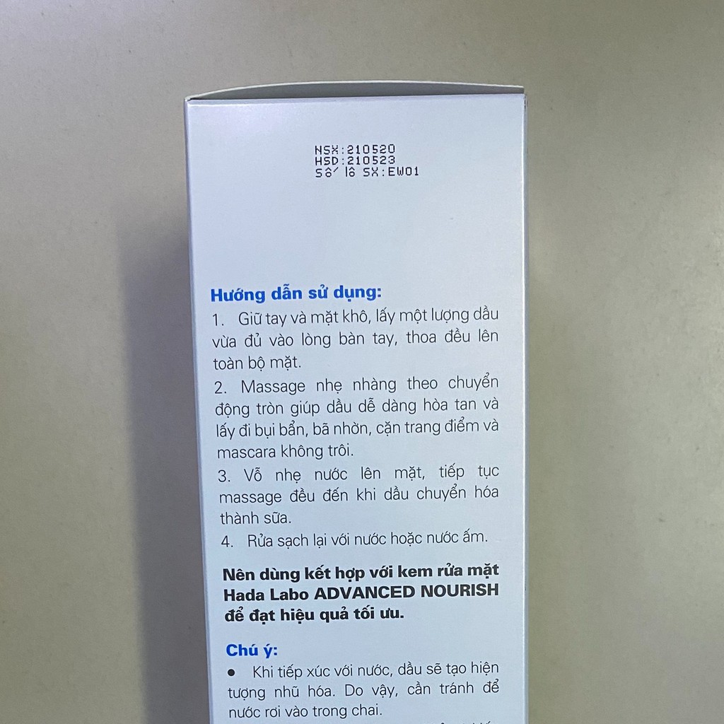 ( HSD 5/2023) Dầu tẩy trang Hada Labo Advanced Nourish Hyaluron Cleansing Oil 200ml | BigBuy360 - bigbuy360.vn