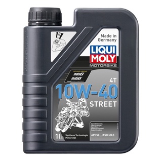 Nhớt Liquy Moly 10W-40 Street dành cho xe số bình 1 lít
