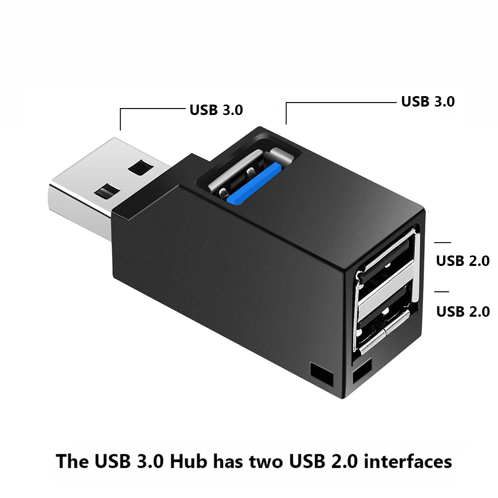 Đầu Hub Chia 3 Cổng Usb 3.0 Tốc Độ Cao