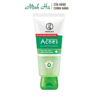 Gel rửa mặt kiểm soát nhờn Acnes Oil Control Cleanser giúp kiểm soát nhờn, kháng khuẩn 50g