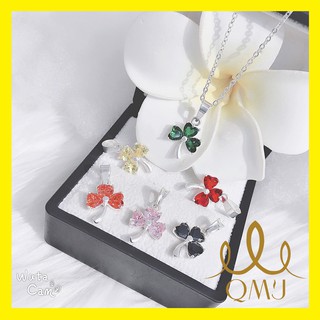 Vòng cổ cỏ 💖FREESHIP Giảm 20K Khi Nhập [ DAYC20KM]- Dây chuyền cỏ 3 lá may mắn đẹp