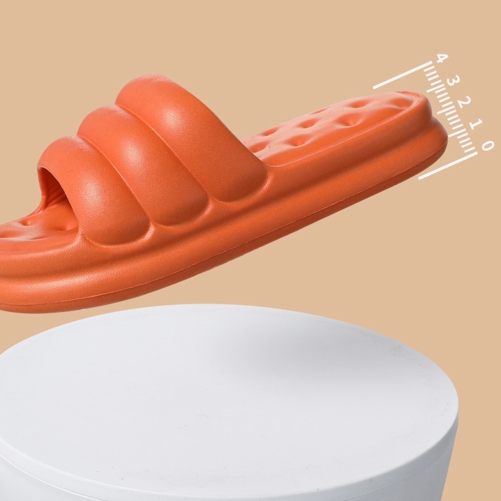 Dép Đi Trong Nhà Đế Dày Mềm Mại Chống Trượt Thiết Kế Đơn Giản Cho Nữ