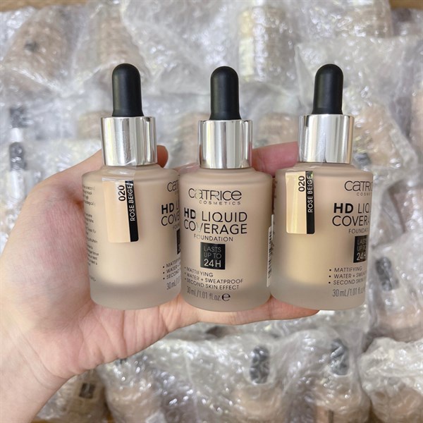 Kem Nền CATRICE HD Liquid Coverage Foudation Lasts Up To 24H