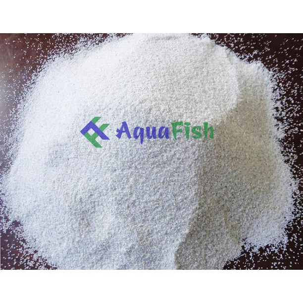 Cát Trắng Trang Trí Bể Cá Cảnh 1kg (cát trắng, đều và mịn)