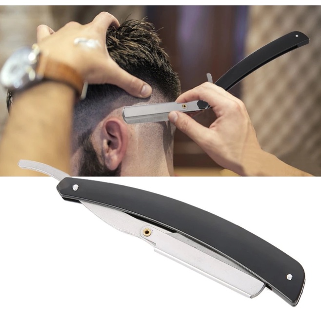 Cán Dao Cạo Râu Và Tóc Barber, Dụng Cụ Chuyên Nghiệp - Chuẩn Dùng Cho salon - Thép Không Rỉ DC600