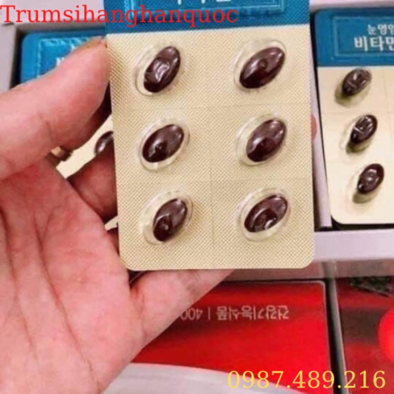 Viên uống bổ mắt HANMI Hàn Quốc 120 viên (Health Of Eye Vitamin A)