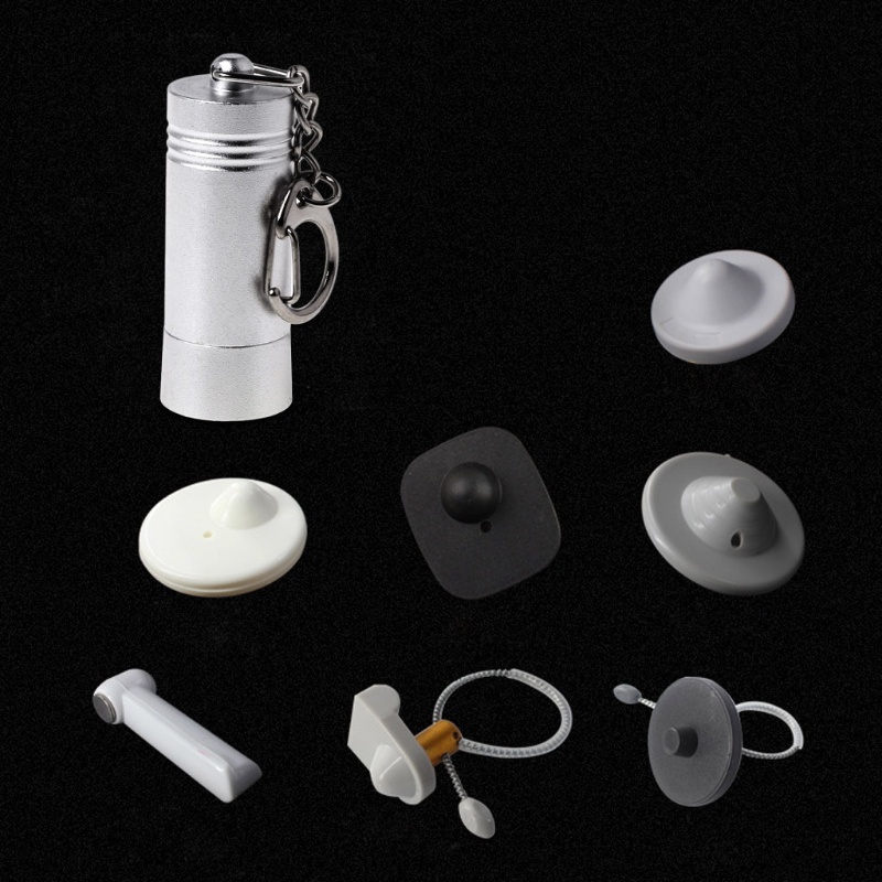 5300GS Mini Magnet EAS Tag Remover Magnetic  Security Tag Detacher Silver
