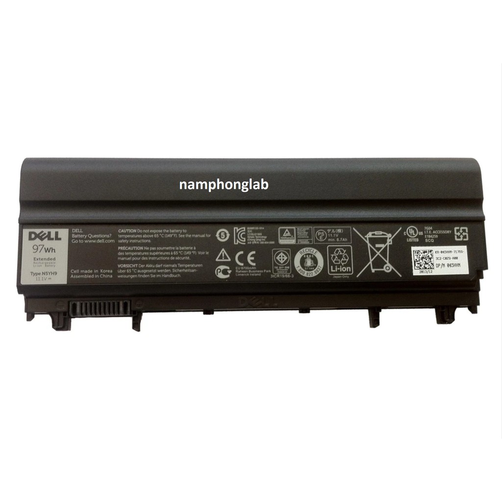 Pin Laptop Dell Latitude E5440 / E5540 9-Cell