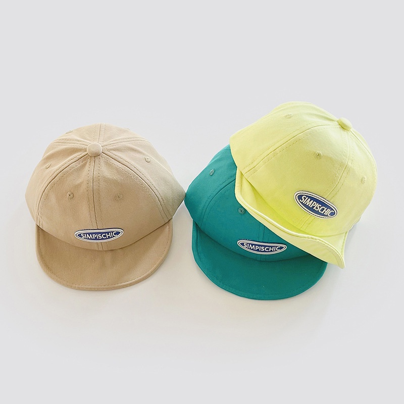 Mũ Lưỡi Trai Vành Mềm Chống Nắng In Chữ Xinh Xắn Cho Bé